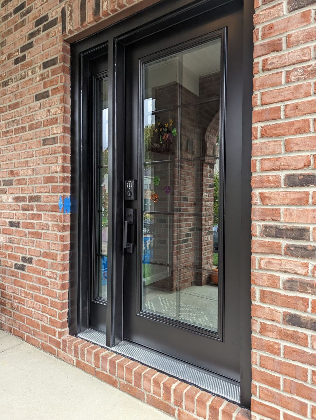 steel door